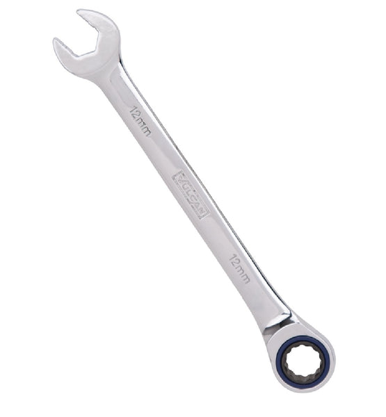 Vulcan PG12MM Combination & Metric Ratchet Wrench, 12 mm
