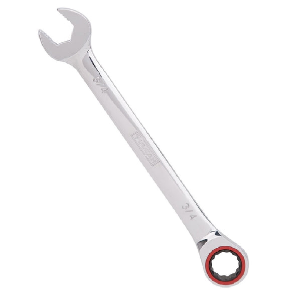Vulcan PG3/4 Combination Ratchet Wrench, 3/4 Inch Head