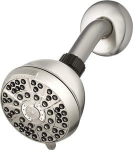 Waterpik XAS-619E PowerPulse Shower Head, Brushed Nickel