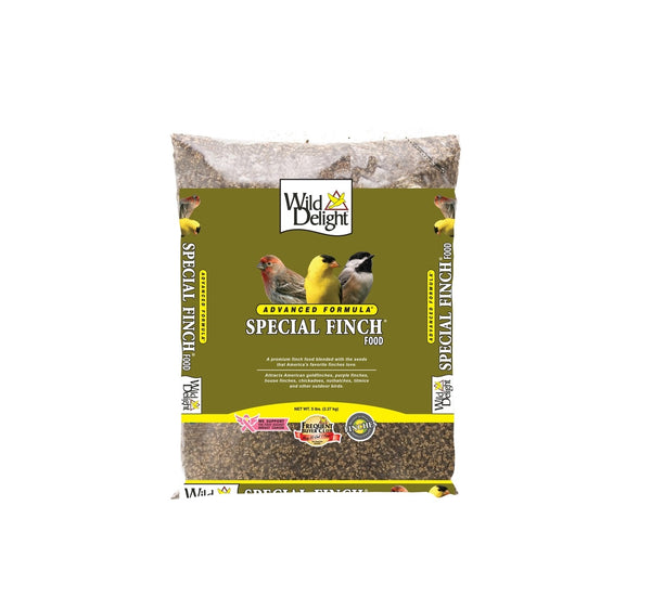 Wild Delight 381050 Special Finch Finches Sunflower Kernels Wild Bird Food, 5 lb