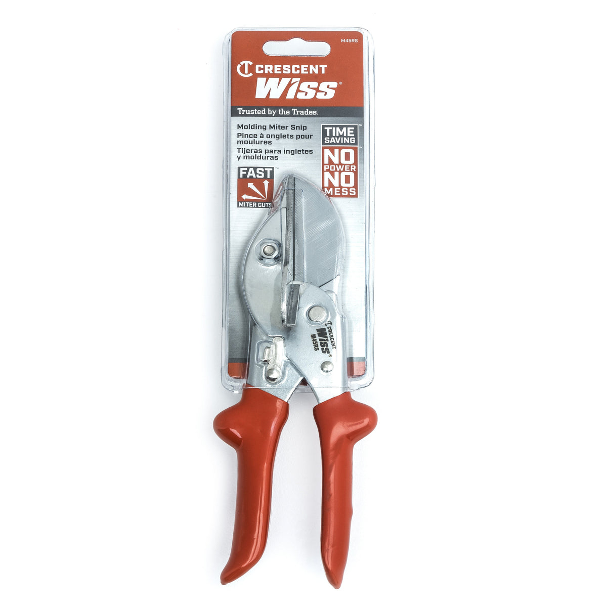 Wiss M45RS Molding Miter Snips, 8-1/2"