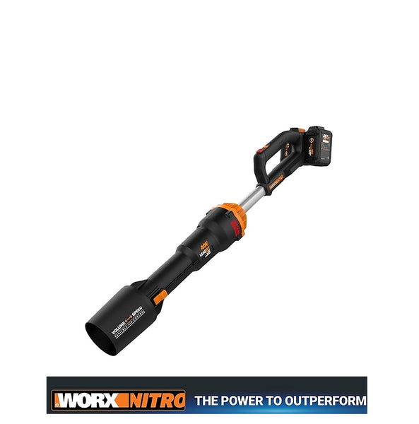 Worx WG585 Leafjet Cordless Leaf Blower with Brushless Motor, 4 Ah